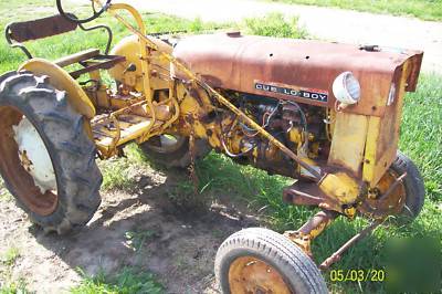 1963 lowboy ihc farmall cub tractor needs work ks mower