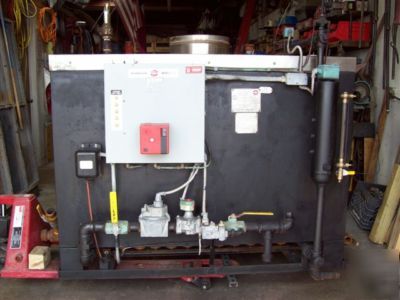 25 hp parker steam boiler 150 psi