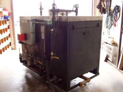 25 hp parker steam boiler 150 psi