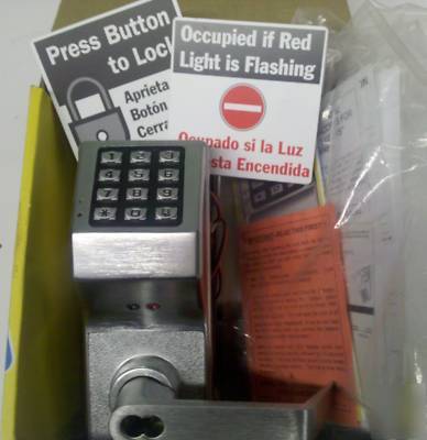 Alarm lock trilogy DL4100 digital audit trail lockset