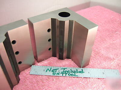 Angle plates step matched pair toolmaker machinist 