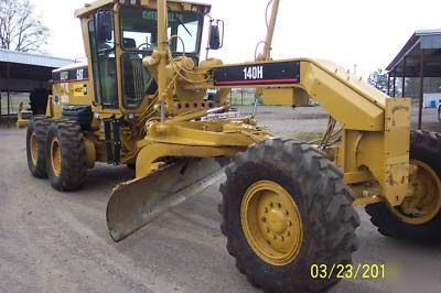 Caterpillar motor grader 140H vhp