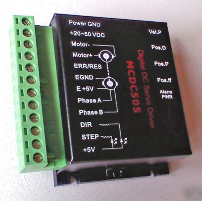 Cnc mill router dc servo motor drive pulse dir driver 