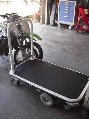 Ez-international electric motor material handling cart