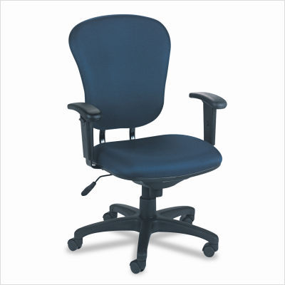 Hon VL600 mid-back swivel/tilt task chair navy