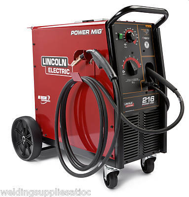 Lincoln power mig 216 mig welding pkg. K2816-1