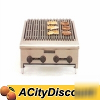 New comstock castle economy gas counter top charbroiler