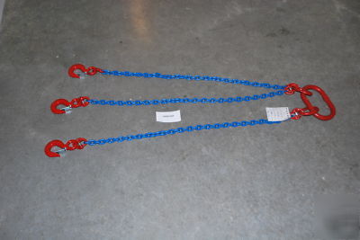 New lifting/hoist/chain sling 6MMX 4 ft 3LEGS WLL2.1T 