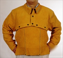 New wise weldas gold leather welding cape sleeves s-xl 