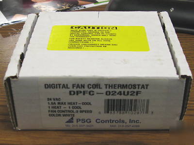 Psg controls dpfc-024U2F digital fan coil thermostat