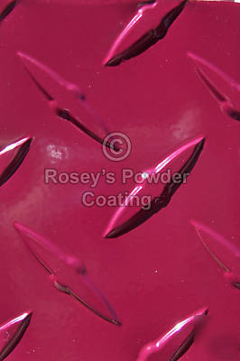 Purple red 1 lb powder coating paint