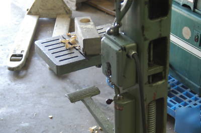 Root vertical wood borer 5IN boring drill press video