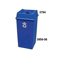 Rubbermaid paper recycling top 2794 3958 3959-06 4 ea