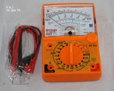 Sunwei multi-tester dcv acv volt ohm multimeter #yx-360