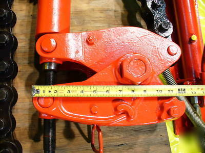 Wheeler rex pipe cutter plumbing contractor tool ridgid