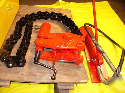 Wheeler rex pipe cutter plumbing contractor tool ridgid