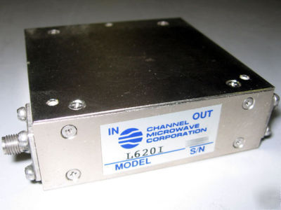 Channel microwave L620 L620I octave bandwidth isolator