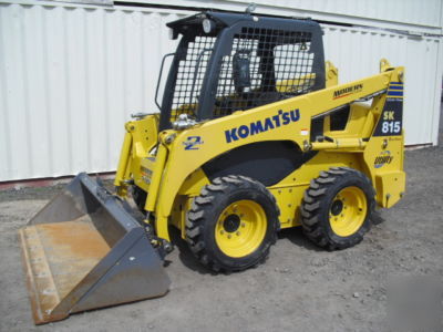 2007 komatsu SK815-5N skid steer loader **