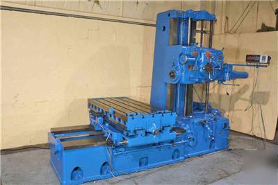 3Â´Â´ giddings & lewis horizontal table type boring mill