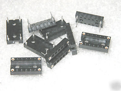 Augat 4 pin crystal oscillator machined ic sockets (25)