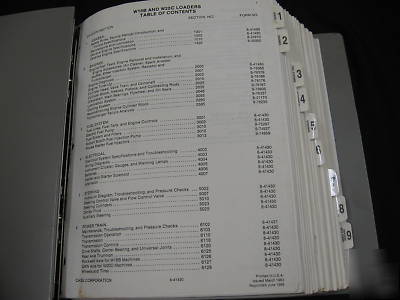 Case W18B & W20C loader service manual