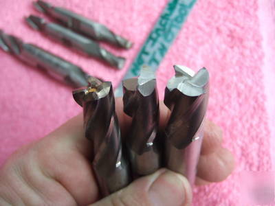 Endmills 6 various sizes all 4 bridgeport machinist bp