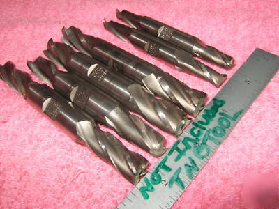 Endmills 6 various sizes all 4 bridgeport machinist bp