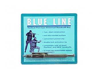 Keng's universal pen style handcuff key w/ pocket clip
