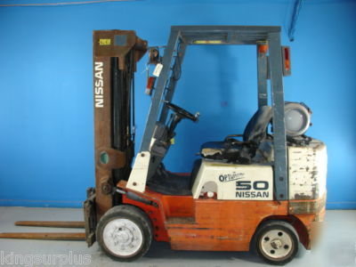 Nissan optimum 50 forklift