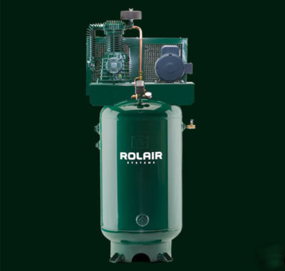 Rolair 5HP 2 stage air compressor