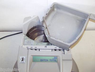 Delarue mach 3 model 6300 coin counter & sorter 6300033