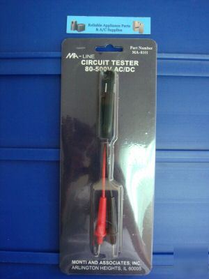 Electrical circuit tester 80-500V ac/dc fast shipping 