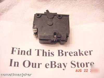 Fpe breaker 15 amp. 1 pole used type na (wide)