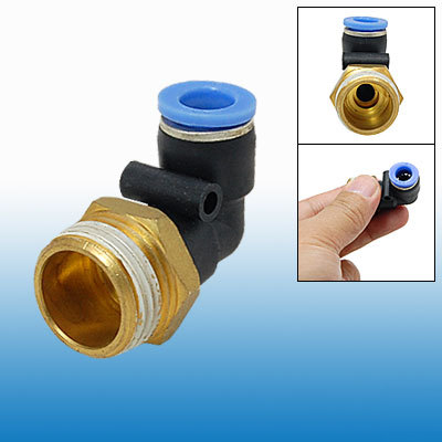 8 x 20MM push in quick male connector elbow l fittings
