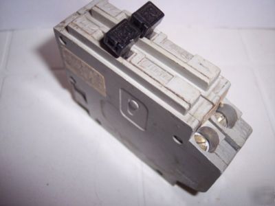 American switch co. 20 amp/20 amp tandem grey breaker