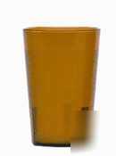 Cambro colorware amber plastic tumbler |6 dz| 950P-153