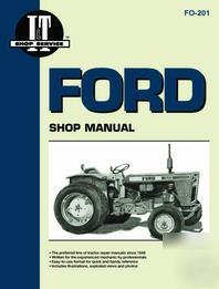 Fordson dexta super 8000 9600 TW10 tractor shop manual