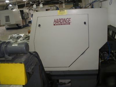 Hardinge T42 conquest cnc turning center w/ bar feeder