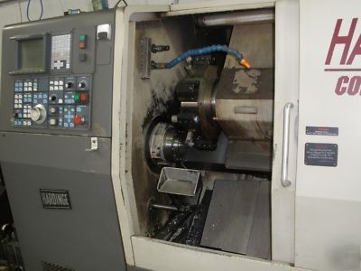 Hardinge T42 conquest cnc turning center w/ bar feeder