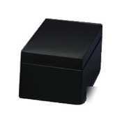 Mmf steelmaster card file box - steel - black