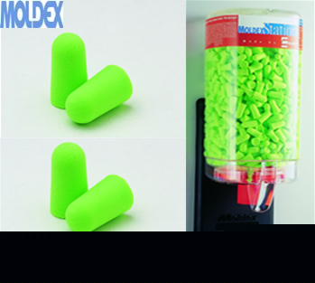 Moldex purafit ear plugs - 500 pair station