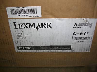 New lexmark XC940E copier scanner top 21Z0581 parts