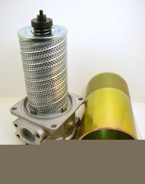New lull forklift oil filter element housing holder