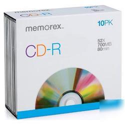New memorex 52X cd-r media 32024514CP6