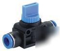 New shut off valve push in type 6MM both ends //////// 