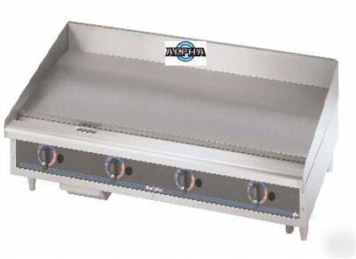 New star-max gas griddles w/thermostatic controls- -624TD