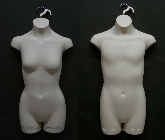 New teen boy & girl dress mannequin form manikin flesh