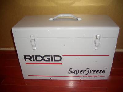 Ridgid pipe freezing kit