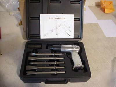 Medium barrel air hammer kit with case $100.00