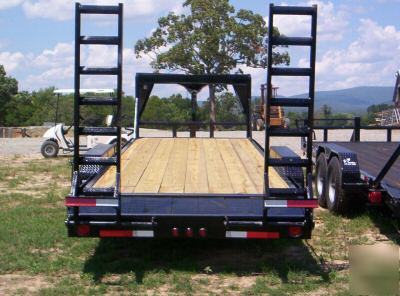 New 2010 24' gooseneck lowboy trailer